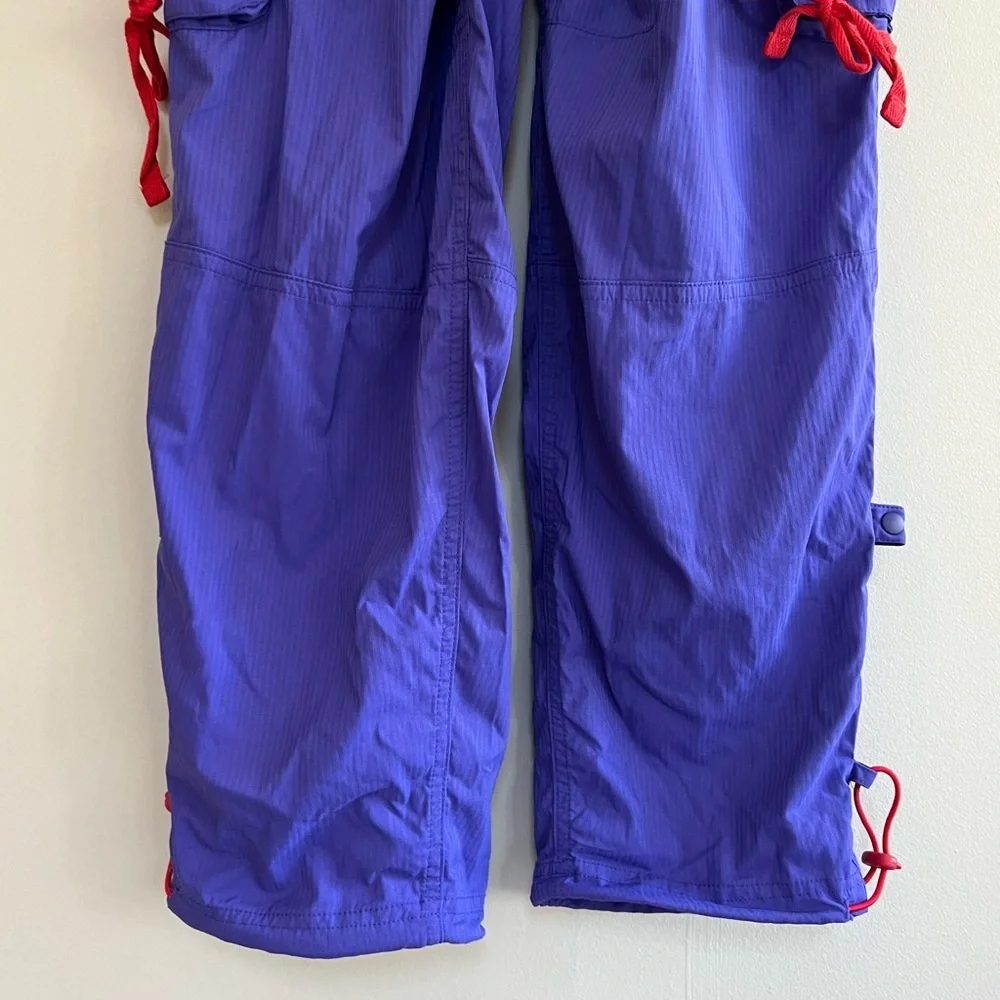 Zumba Fitness Soft-N-Stretch Cargo Pants in Purple Moon/Red, XS (Extra Spicy) - Picture 6 of 12